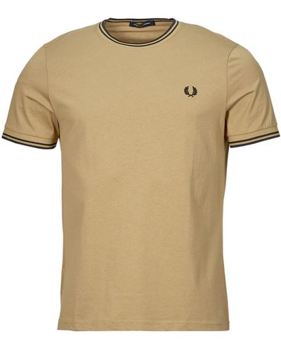 Fred Perry T-shirt TWIN TIPPED T-SHIRT - Neutre