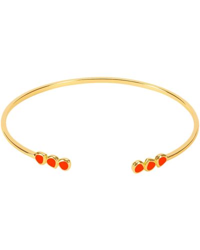 Bangle Up Bracelets Jonc Lumi tangerine - Multicolore