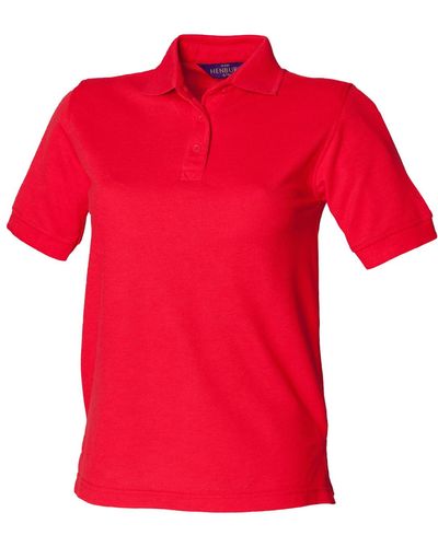 Henbury T-shirt HB401 - Rouge