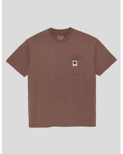POLAR SKATE T-shirt - Marron