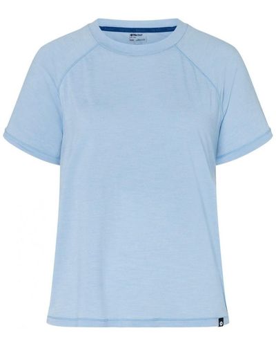 Marmot T-shirt T-shirt Mariposa SS turquoise clair - Bleu
