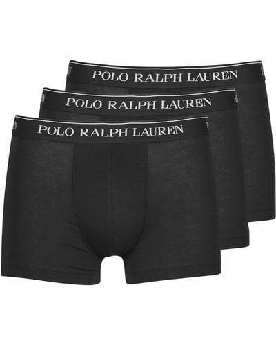 Polo Ralph Lauren Boxers CLASSIC 3 PACK TRUNK - Noir