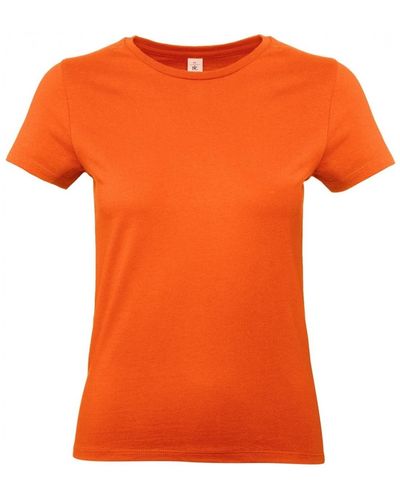 B And C T-shirt E190 - Orange