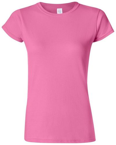 Gildan T-shirt Soft - Rose