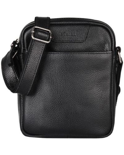 Etrier Sac bandoulière Sac bandoulière Flandres cuir FLANDRES 104-EFLA729S - Noir