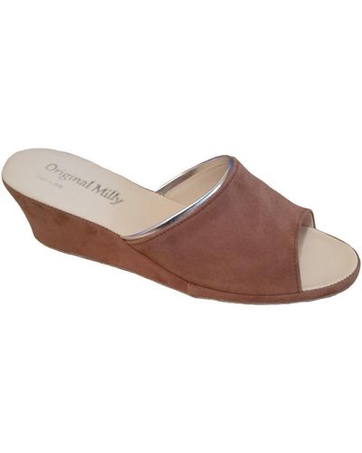 MILLY Mules MILLY7000tau - Marron