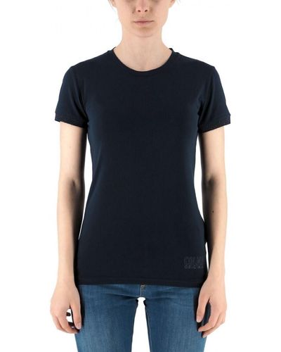 Colmar T-shirt T-shirt bleu uni - Noir