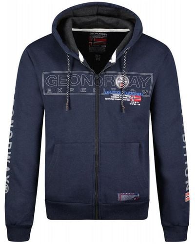 GEOGRAPHICAL NORWAY Sweat-shirt GALETTE sweat pour - Bleu