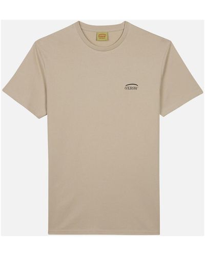 Oxbow T-shirt Tee shirt manches courtes graphique TRACUA - Neutre