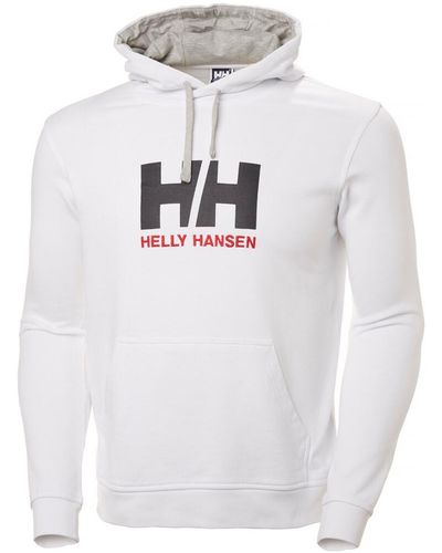 Helly Hansen Sweat-shirt HH LOGO HOODIE - Blanc