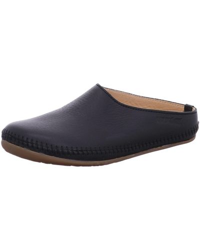Chaussures plates Noir Haflinger pour femme Lyst