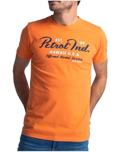 Petrol Industries T-shirt M-1040-TSR601 - Orange