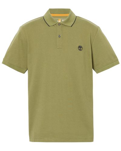 Timberland Polo Polo maille piquée biologique - Vert