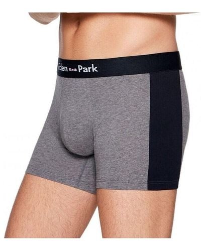 Eden Park Boxers Boxer Coton BAND Gris chiné