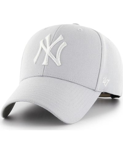 '47 Casquette 47 CAP MLB NEW YORK YANKEES MVP SNAPBACK STEEL GREY - Gris