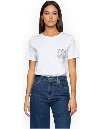 Kocca T-shirt LEOPOLDA 60001 - Blanc