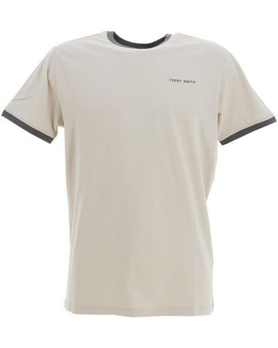 Teddy Smith T-shirt The-tee 2 r mc - Blanc