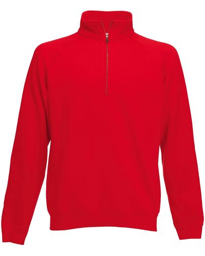Fruit Of The Loom Sweat-shirt 62114 - Rouge