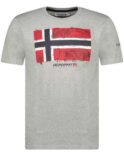 Geo Norway T-shirt SW1239HGNO-BLENDED GREY - Gris