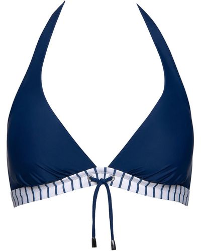 Lisca Maillots de bain Haut maillot de bain triangle préformé sans armatures Puerto - Bleu