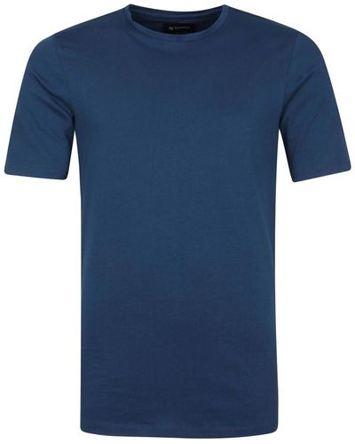 Suitable T-shirt Respect T-shirt Jim Bleu Foncé