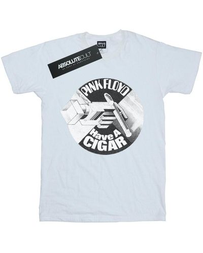 Pink Floyd T-shirt Have A Cigar - Blanc