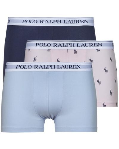 Polo Ralph Lauren Boxers CLSSIC TRUNK-3 PACK-TRUNK - Bleu