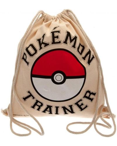 Pokemon Sac de sport Trainer - Noir