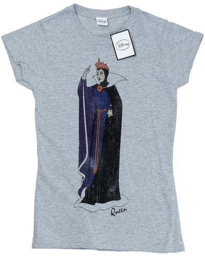 Disney T-shirt Classic Evil Queen Grimhilde - Bleu