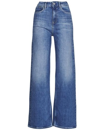 Pepe Jeans Jeans flare / larges LEXA SKY HIGH - Bleu