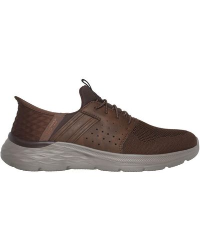 Skechers Baskets 210803 GARNER - NEWICK - Marron