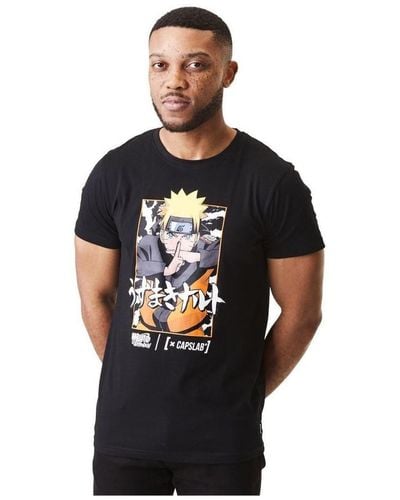 Capslab T-shirt T-shirt Naruto - Noir
