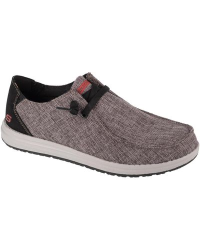 Skechers Chaussons Melson - Nela - Gris