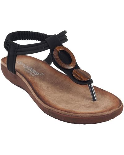 Amarpies Chaussures Sandale 17063 abz noir