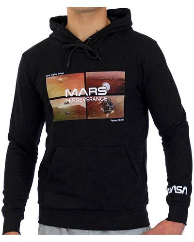 NASA Sweat-shirt -MARS08H - Noir