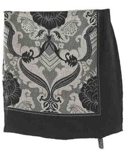 Balenciaga Echarpe Foulard en soie - Noir