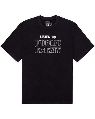 Element T-shirt Pexe listen to - Noir