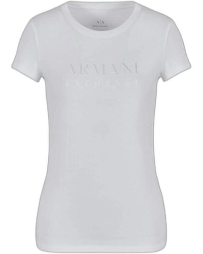 EAX T-shirt 3DYT48 YJETZ - Blanc