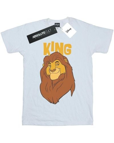 Disney T-shirt The Lion King Mufasa King - Bleu
