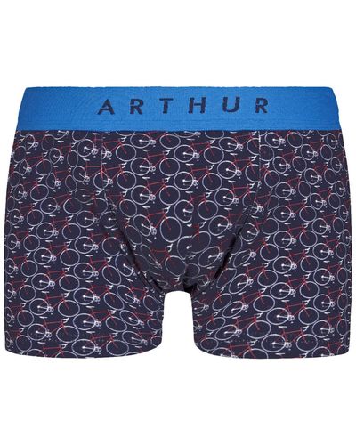 Arthur Boxers Boxer coton - Bleu