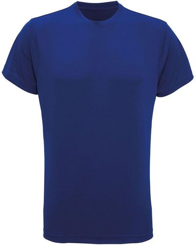 Tridri T-shirt Performance - Bleu