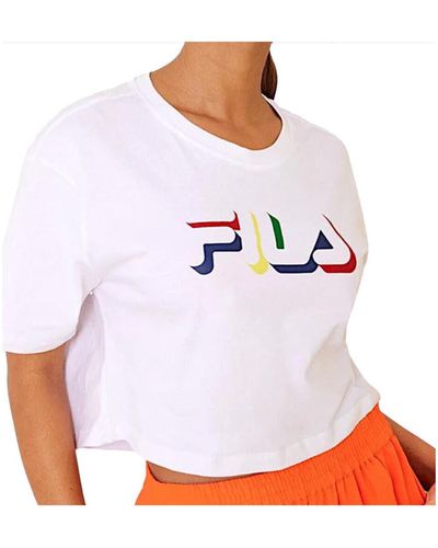 Fila T-shirt FAW010010001 - Blanc