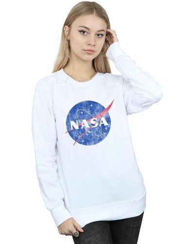 NASA Sweat-shirt BI2196 - Blanc