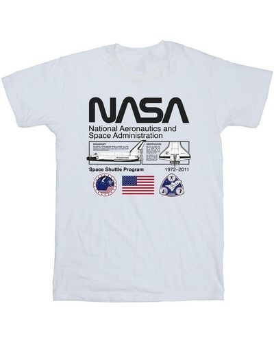 NASA T-shirt Space Admin - Bleu