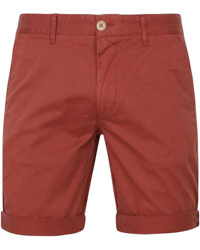 Suitable Pantalon Short Barry GD Rouille - Rouge