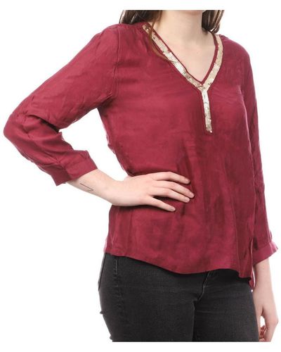 Teddy Smith 32311331D Blouses - Rouge