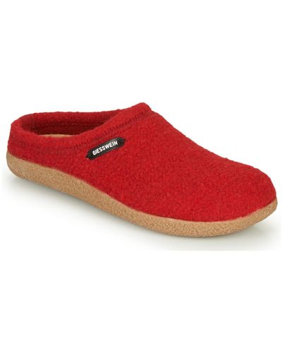 Giesswein Chaussons - Rouge