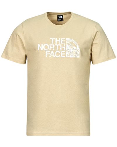 The North Face T-shirt WOODCUT - Neutre