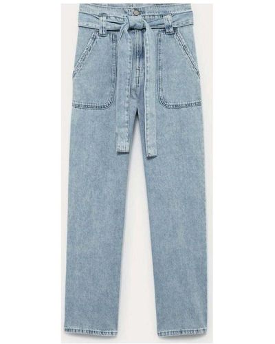 Promod Jeans Jean taille haute - Bleu