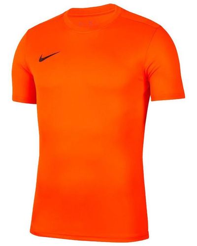 Nike T-shirt Korte Mouw Park Vii - Orange